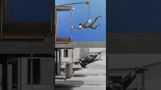 How Buster Keaton did this from his 1922 film