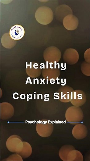 Healthy Coping Skills for Anxiety | Psychology Explained