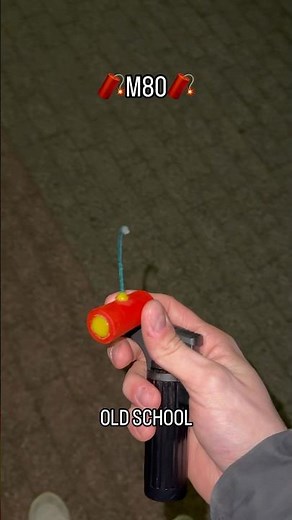 Old School 🧨M80🧨 firecracker #firecracker #shorts #shortsfeed #oldschool #fireworks