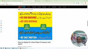 Pepsi Company Jobs 2025 Online Apply - Pepsi International Jobs 2025 - Latest Pepsi Jobs in Pakistan Part 4 | Say Job City | Facebook
