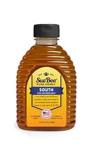 Sue Bee Local Southern Honey, Raw & Unfiltered, Beekeeper-Owned Co-Op, Product of USA, Regional Honey, 24 Ounce (Pack of 1)