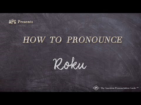 How to Pronounce Roku (Real Life Examples!)