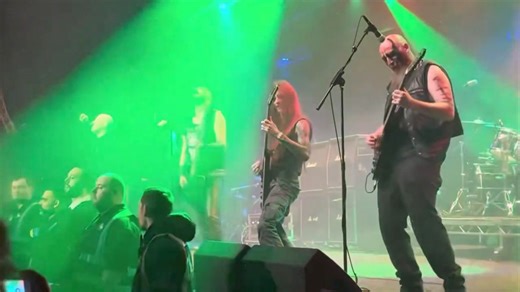 DEVIL’S GRIP, THE IRON FIST! ⚔️⛓️ Front row footage has been unearthed of the final track of our set at the Bloodstock Festival Winter Gathering, with Venom Inc’s Tony Dolan providing lead barks and Jack Daniel’s shots in tow! 🗡️🗡️🗡️ “Iron Fist” is out Dec 24th 2025 on streaming services worldwide in conspiracy with Listenable Records. 📹: Darren Quinn #Devastator #VenomInc #ListenableRecords | Devastator