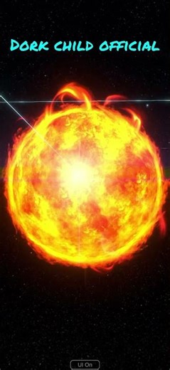 A red giant compared to our sun￼