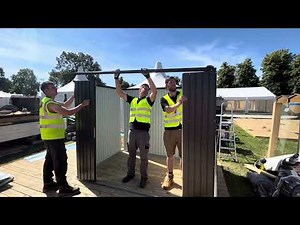 Product Assembly Video: Biohort Highline H2 Metal Shed 9 x 6 ft w/ Double Doors in Dark Grey (84039)