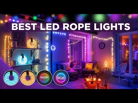 TOP 5 Best LED Rope Lights | Tested for Brightness & Durability