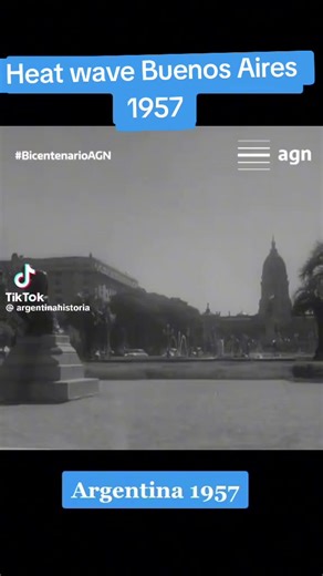 Heat wave Buenos Aires 1950s