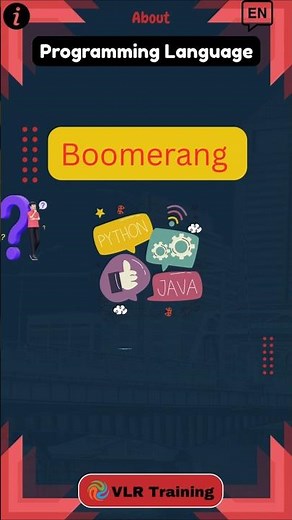 About Boomerang programming language