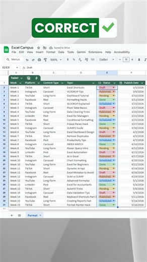🚀 Format a Table in Google Sheets in Seconds!