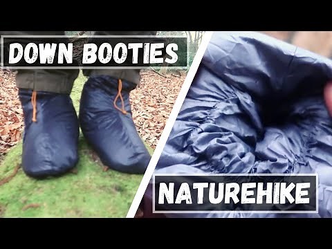 Naturehike Down Booties | Keep Your Feet Warm In a Tent | Ultra Light Tent Slippers