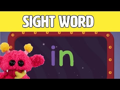 IN - Let's Learn the Sight Word IN with Hubble the Alien! | Nimalz Kidz! Songs and Fun!