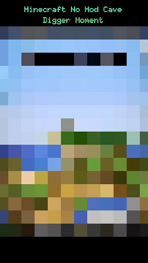 Minecraft Cave Digger Moments Without Mods