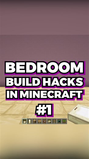 Minecraft Bedroom Wardrobe Building Tutorial
