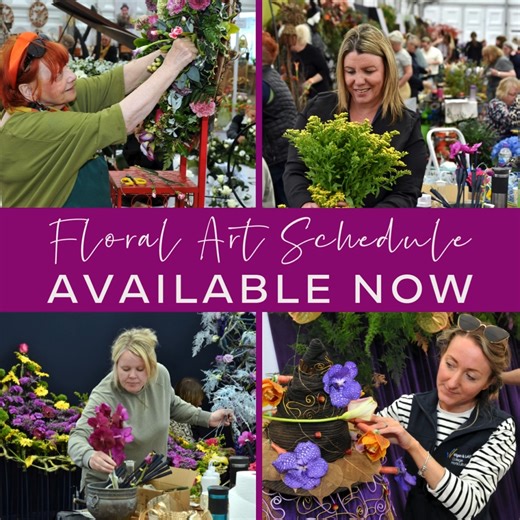 Let Creativity Blossom! 🌺🌸🌼 The eagerly awaited Floral Art Schedule for the Harrogate Spring Flower Show 2026 is NOW AVAILABLE! Floristry enthusiasts and floral art aficionados can now discover the stunning displays and creative installations that they can take part in for the 2026 Show. Featuring a dazzling array of classes, the schedule invites you to unleash your imagination - from elegant arrangements to bold, show-stopping designs, including vibrant Rio-inspired floral headdresses that p