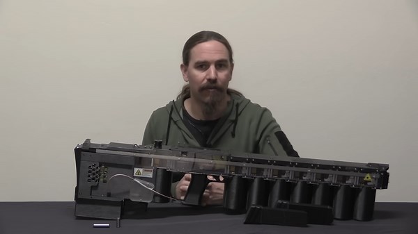 World’s first real railgun rifle
