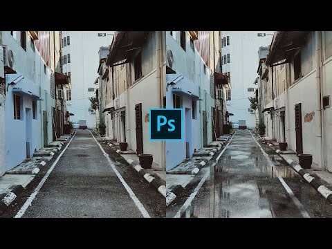 Create Realistic Puddles in Photoshop