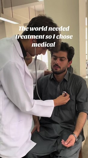 The world needed treatment so i chose medical#medical #medschool #medschoollife #mdcat #mdcatpreparation #mdcat2024 #foryoupage #foryou #foryou #ayubmedicalcollege #amc