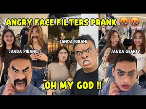 Angry Face Filters Prank 🤬🤬