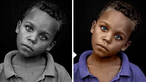 Colorear imagen en Blanco y Negro | 4 métodos diferentes: Como parte de la serie de restaurar fotos antiguas, en este video vamos a aplicar color a una fotografía en blanco y negro o que tenga muchos daños usando 4 métodos diferentes. 📥 RECURSOS DEL TUTORIAL: http://bit.ly/2FU1F5B 📺 TUTORIAL DE RESTAURAR FOTOS ANTIGUAS: https://www.facebook.com/juandavid.visualbit/videos/786096615190321/ 📹 CONTENIDO: 01:23 - Inicio del tutorial en Photoshop (convertir la imagen a escala de grises) 01:48 - Mét