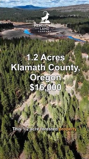 PENDING: OREGON Land For Sale | 1.2 Acres by Sprague River Near Forest Access