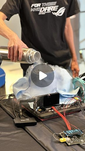 ROG Global on Instagram: "Step into the highlights of our overclocking event with the #ROGMaximus Z790 Apex Encore. With the backing of renowned overclockers, this mobo has achieved new #OverClockingWorldRecords for Intel CPU. Check it out:  https://rog.gg/IntelBehindScenes  https://rog.gg/ApexEncoreArt #ROGZ790 #Intel14thProcessor"