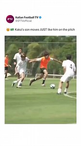 118K views · 2.7K reactions | Ricardo Kaká’s son, Luca (16), is a youth player at São Paulo and moves exactly like his father (via ESPN) | The18 | Facebook
