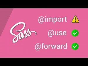¡Deja de usar @import! - aprende a usar las reglas @use y @forward - SASS - recomendación - :D