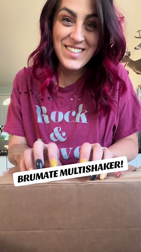 Another amazing tumbler from @BrüMate 👏🏻 this one is great for hiking, the gym, taking to work! The built in agitator is my favorite feature!! #brumate #proteinshake #tumblers #work #tiktokshop #fy #momtok
