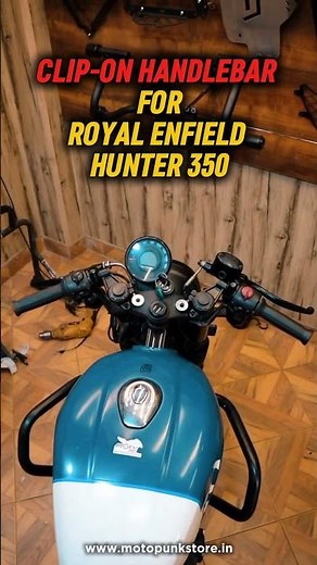 Clip-On Handlebars on Hunter 350 – Game Changer! 😍