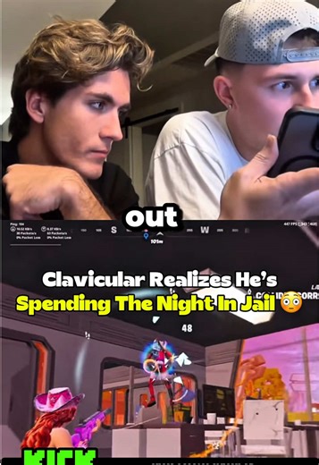 The moment after hanging up the phone… it sank in. #clavicular#kick#fortnite