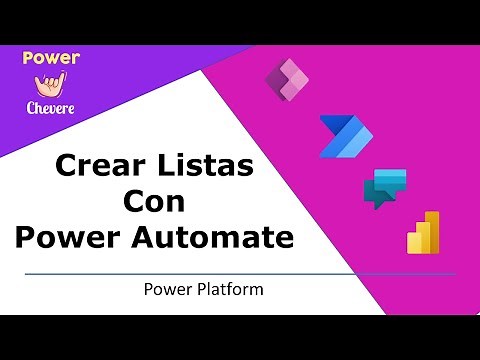Crear lista de SharePoint con Power Automate