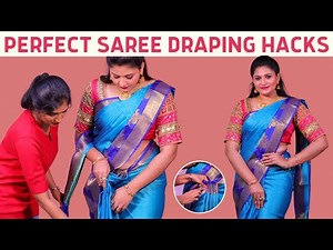 7 Saree Draping Hacks Every Woman Should Know | Easy Tips | Saree Draping Tutorial