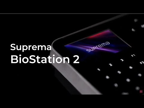 [BioStation 2] Fingerprint IP Access terminal l Suprema