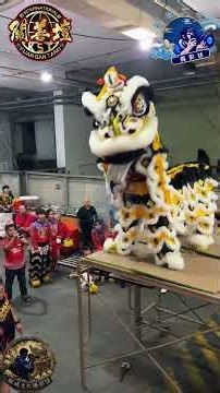 Traditional Lion Dance performance