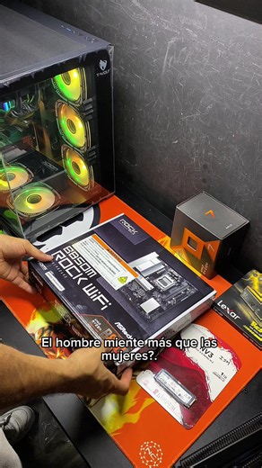 Pc gamer para no estar triste por el mundial ✅Ryzen 7 7800X3D ✅Board B850 BT WIFI ✅RAM: 32GB DDR5 6000MHZ 2X16 ✅RTX 5070 Gigabyte OC 12GB ✅SSD 1TB NVMe Kingston NV3 (6000 MB/s | PCIe 4.0) ✅LIQUIDA 360 ✅CHASIS LianLi Vector V100 MINI ✅FUENTE 850W 80 GOLD Cotizaciones Instagram/dogegamer2325. #parati #paratiiiiiiiiiiiiiiiiiiiiiiiiiiiiiii #fyppppppppppppppppppppppp #fypシ゚viral