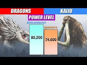 How To Train Your Dragon and Kaiju Power Comparison | SPORE