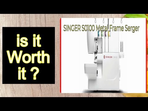 SINGER S0100 Metal Frame Serger Features - Important Information