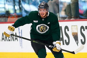 Nate Schmidt plays new position at Golden Knights’ practice