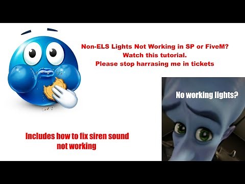 How to fix sirens not working FiveM/GTA 5 SP