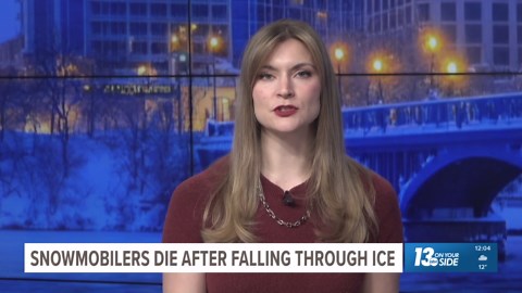 Snowmobilers killed after falling through the ice identified