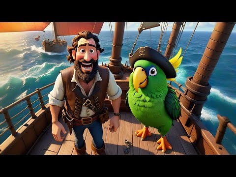 The Pirate Who Lost His Parrot | Kids Educational Song