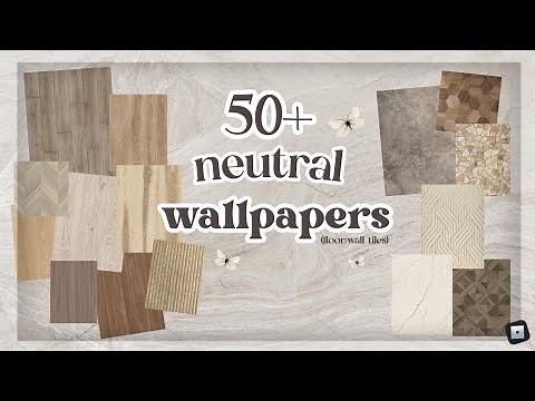aesthetic neutral floor/wall tiles wallpaper decal codes bloxburg | ROBLOX
