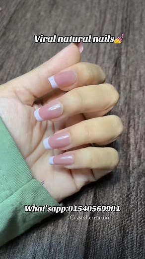 Crystallized Nail Art Creations for Natural Nails