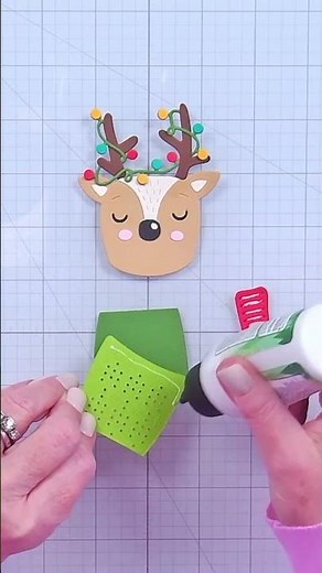 Easy Faux Stitched Christmas Card with the July Stitching Die Club