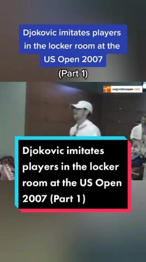 Novak Djokovic Imitates Tennis Players at US Open 2007
