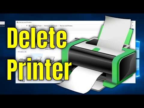 How to Delete Printer in Windows 10 11 PC or Laptop