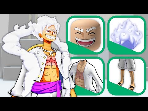 BEST REALISTIC LUFFY GEAR 5 ROBLOX AVATAR!