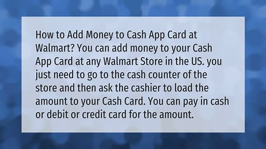 Can I load my cash APP card at Walgreens?