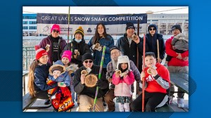 Great Lakes Snow Snake competition shares Native American tradition, a day of fun