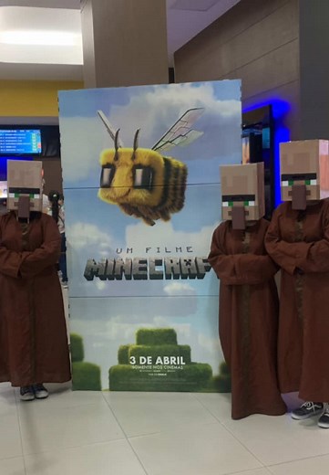 O Novo Filme de Minecraft: Cosplay e Aventura
